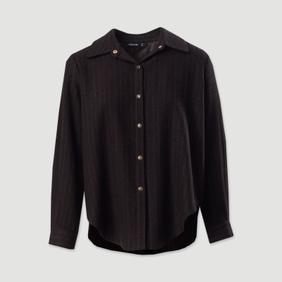 Camiseiro com riscas em fazenda Ferrache