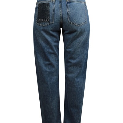 JEANS STRAIGHT CINTURA SUBIDA SAHOCO