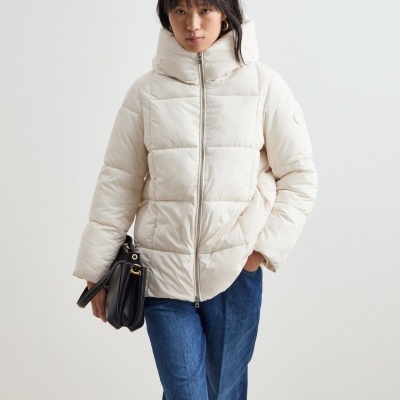 Blusão acolchoado com capuz Decenio