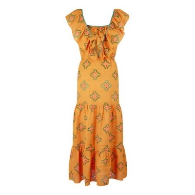 Vestido comprido Naf Naf