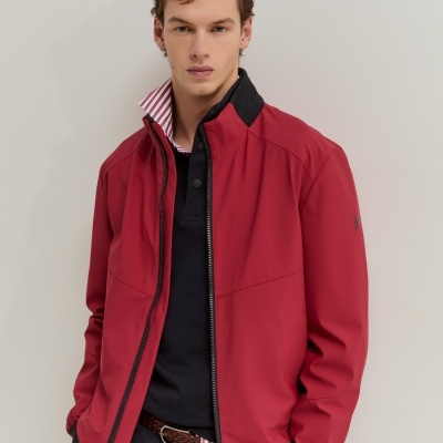 Blusão em tecido técnico Lion of Porches