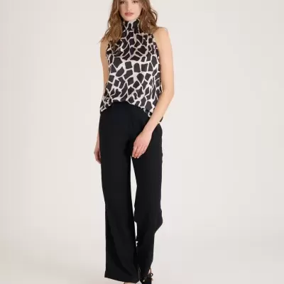 Top estilo halter Naf Naf