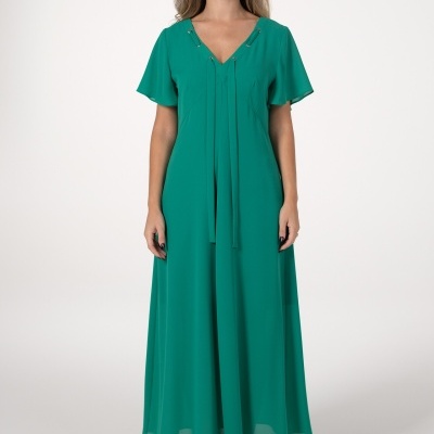 Vestido de corte fitting ligeiramente cintado Ana sousa