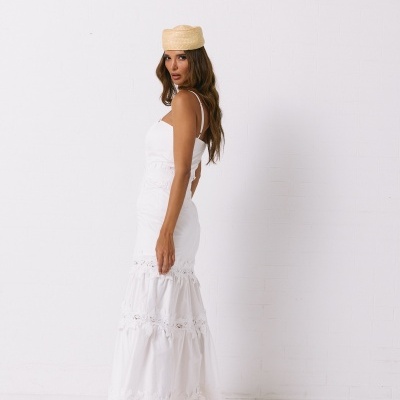 Vestido em algodão Swallow