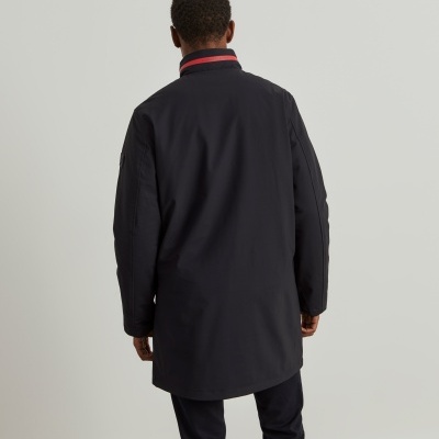 Parka acolchoada com capuz removível Lion Of Porches