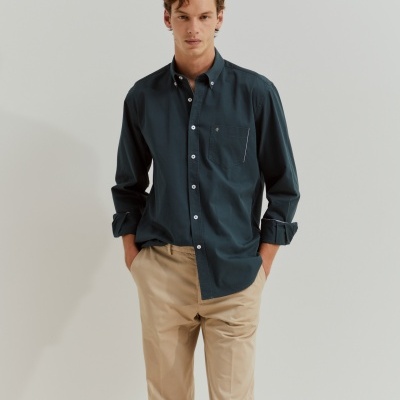 Camisa regular fit de algodão Lion of Porches