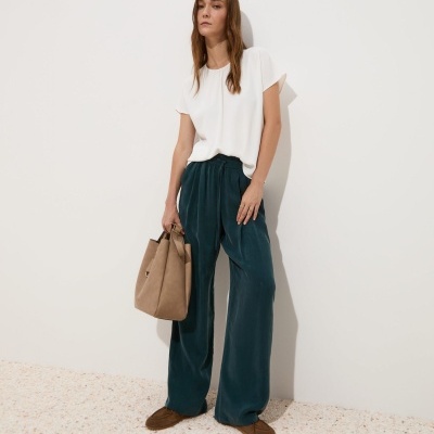 Calças em cupro Decenio