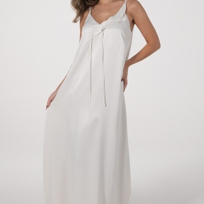 VESTIDO FLUÍDO ACETINADO ANA SOUSA