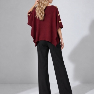 Camisola de malha com aplicações SMF