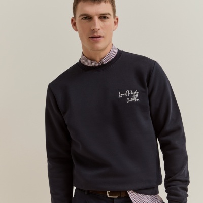 Sweater com bordado Lion of Porches