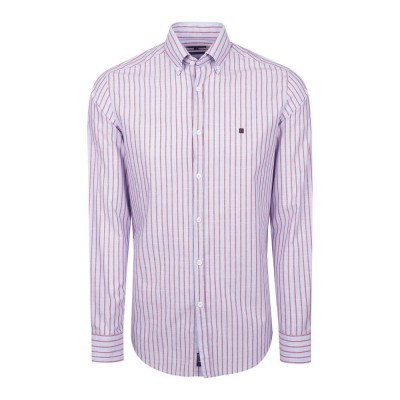 Camisa Slim Flit Lion Of Porches