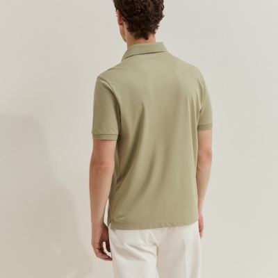 Polo de manga curta regular fit Lion of Porches