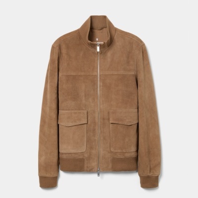 Blusão em camurça Lion of Porches