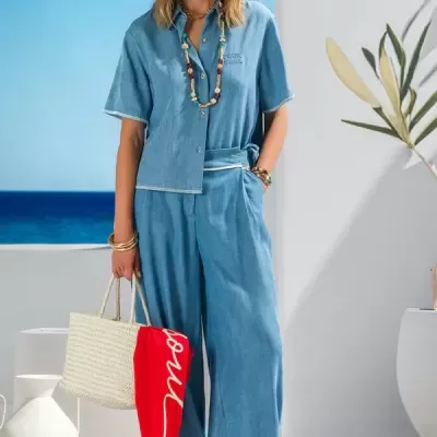 CALÇA LARGA FOURSOUL