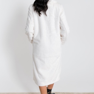 Casacão de pelo comprido Ana Sousa