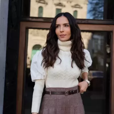 Camisola com gola alta e efeito abalonado Scripta