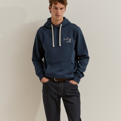 Sweater com capuz Lion of Porches