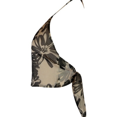 TOP HALTER ESTAMPADO SAHOCO