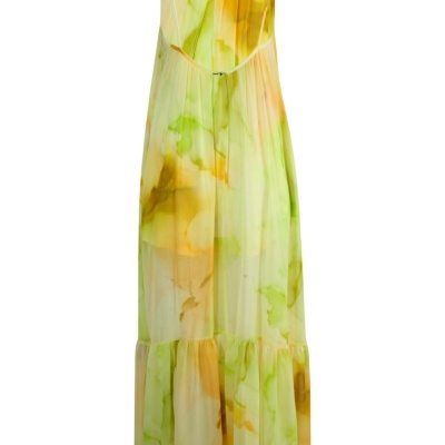 MACACÃO-VESTIDO EM CHIFFON SAHOCO