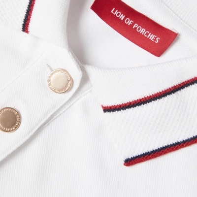 Polo de manga curta Lion of Porches