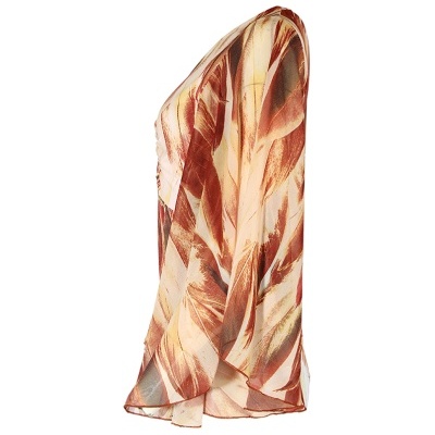 BODY ESTAMPADO MANGA FLUÍDA SAHOCO