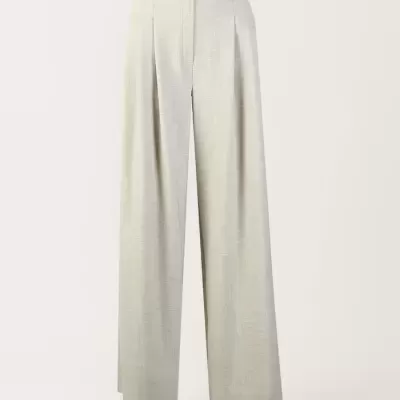 Calças largas com pinças Sahoco