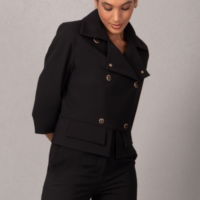 Blazer Curto de Fato em Trespasse Ferrache