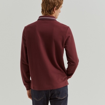 Polo de manga comprida Lion of Porches