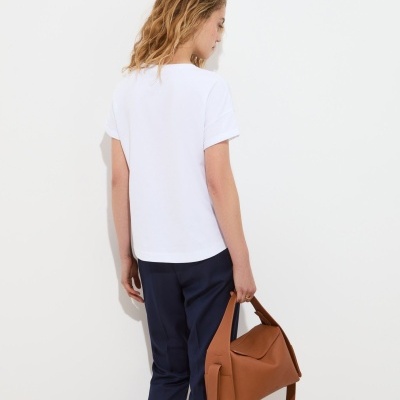 T-shirt com bordado em relevo Decenio
