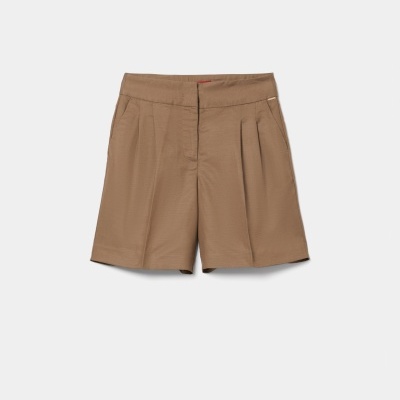 Calções em liocel, linho e algodão Lion of Porches