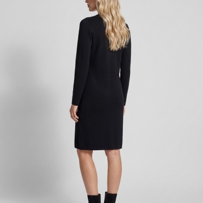 Vestido de malha com aplicações SMF
