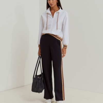 Calças de malha regular fit Lion of Porches