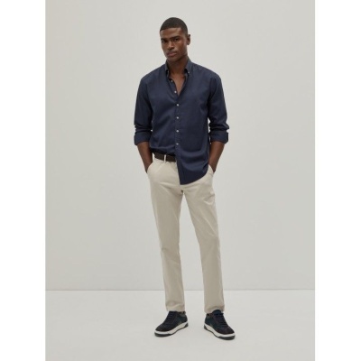 Calças chino slim fit Decenio