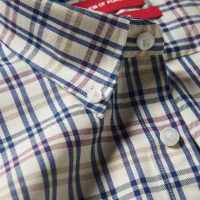 Camisa xadrez regular fit Lion of Porches