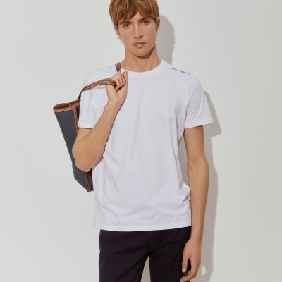 T-shirt básica de algodão Lion of Porches