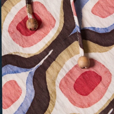 Vestido de manga cava com estampado Lion of Porches