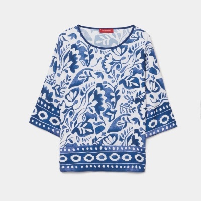 Blusa com estampado Lion of Porches