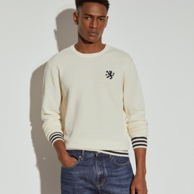 Calças denim regular fit Lion of Porches