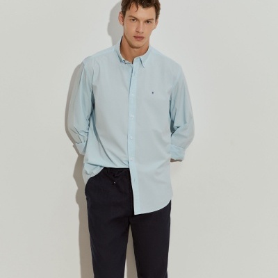 Camisa de algodão regular fit Lion of Porches