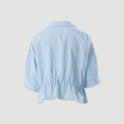 Blusa com bordado inglês Ferrache