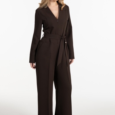 JUMPSUIT WIDE LEG COM CINTO ANA SOUSA