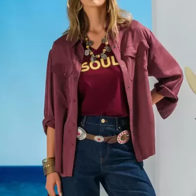 T-SHIRT MALHA FOUSOUL