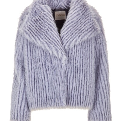 Casaco curto em pelo sintético Pooze