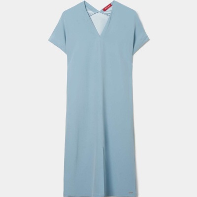 Vestido com corte recto Lion of Porches