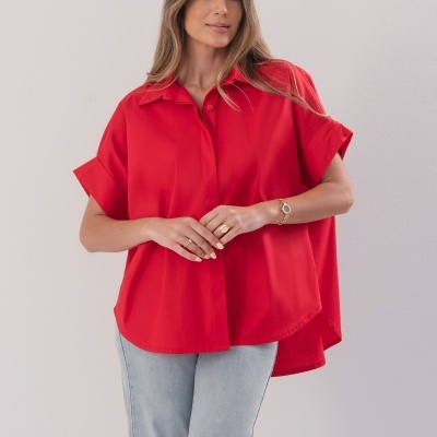Camiseiro oversize em algodão Ferrache