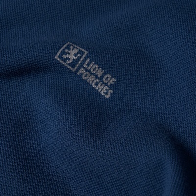 Sweater decote redondo em malha piqué Lion of Porches