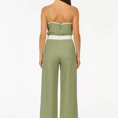 Macacão de alças finas Sahoco