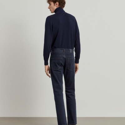 Calças denim regular fit Lion of Porches