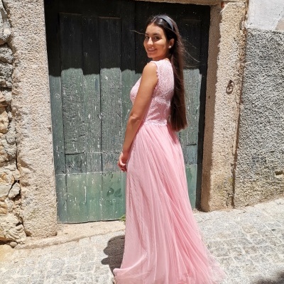 Vestido comprido Carla Ruiz