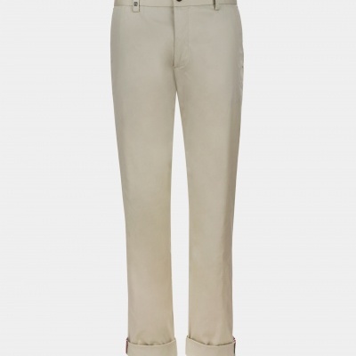 Calças chino regular fit com bolsos Lion of Porches